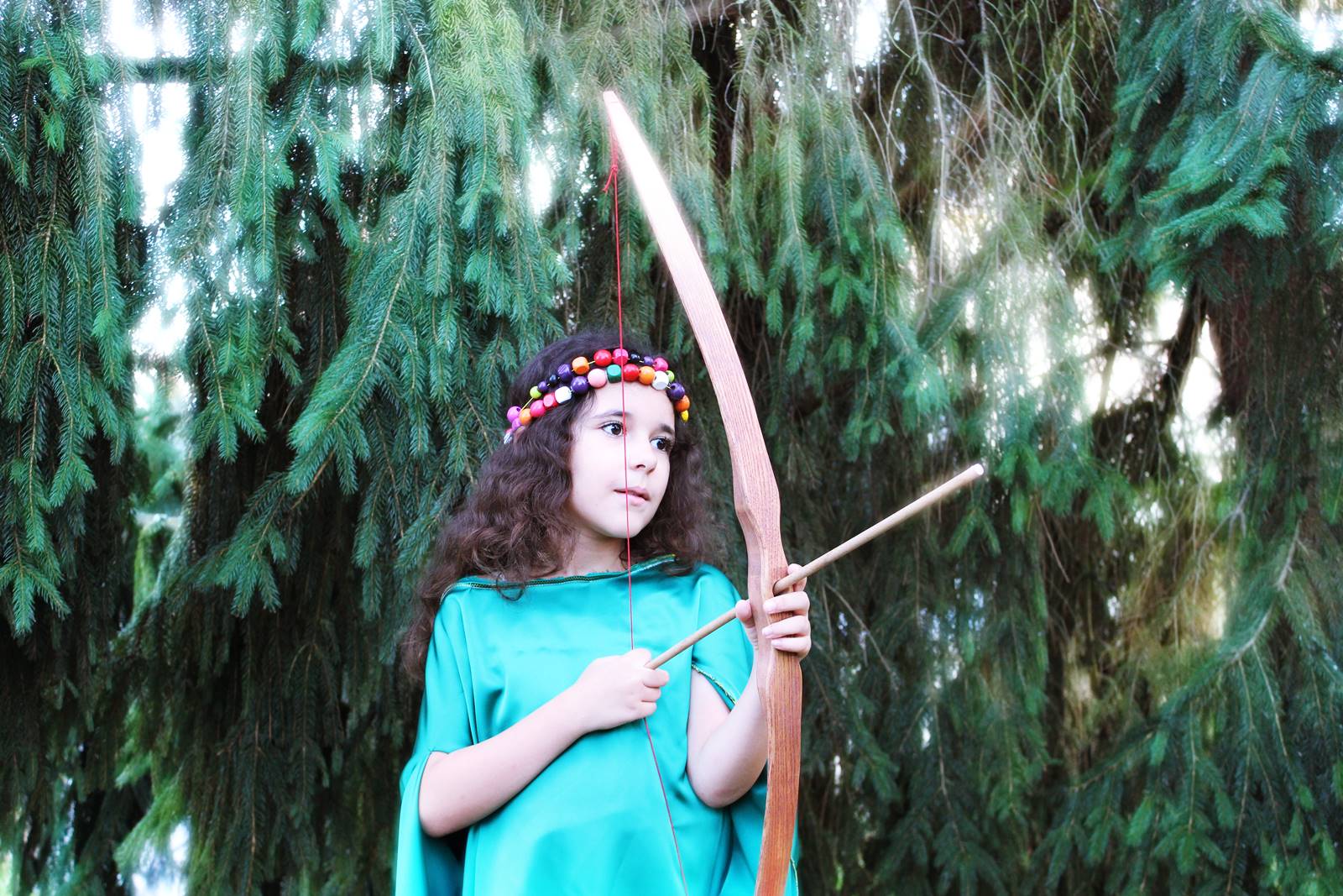 Robe medievale archer diy enfant blog 7