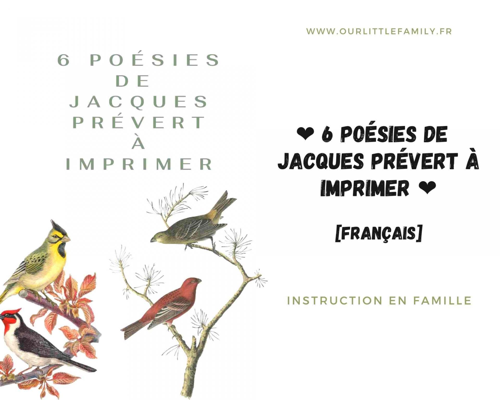 6 poesies de jacques prevert a imprimer 1