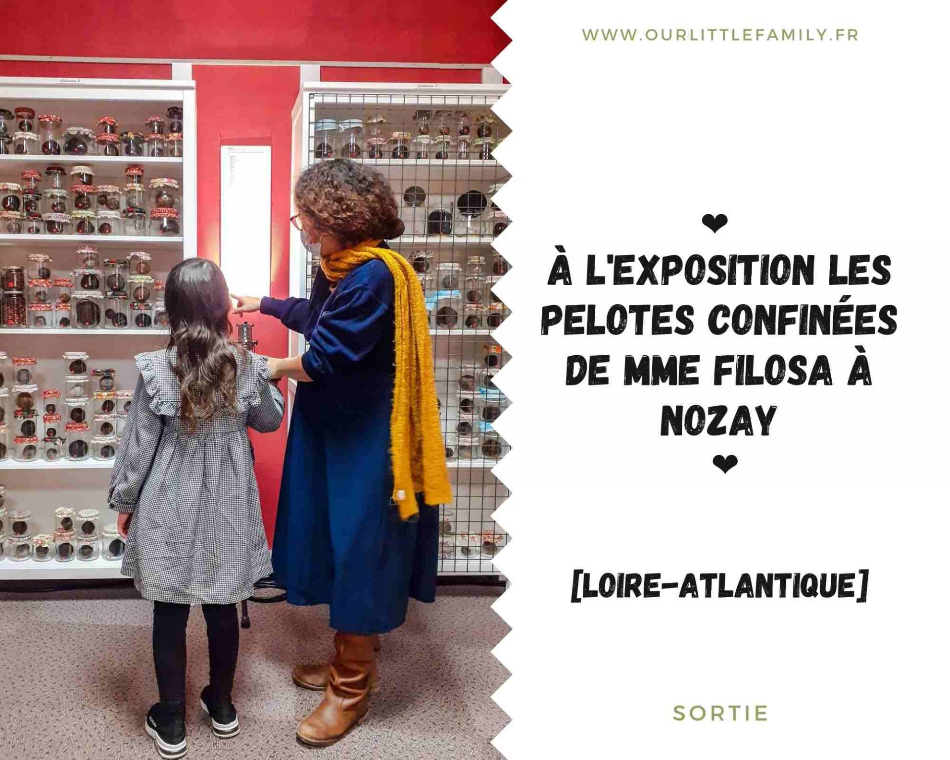 A l exposition les pelotes confinees de mme filosa a nozay