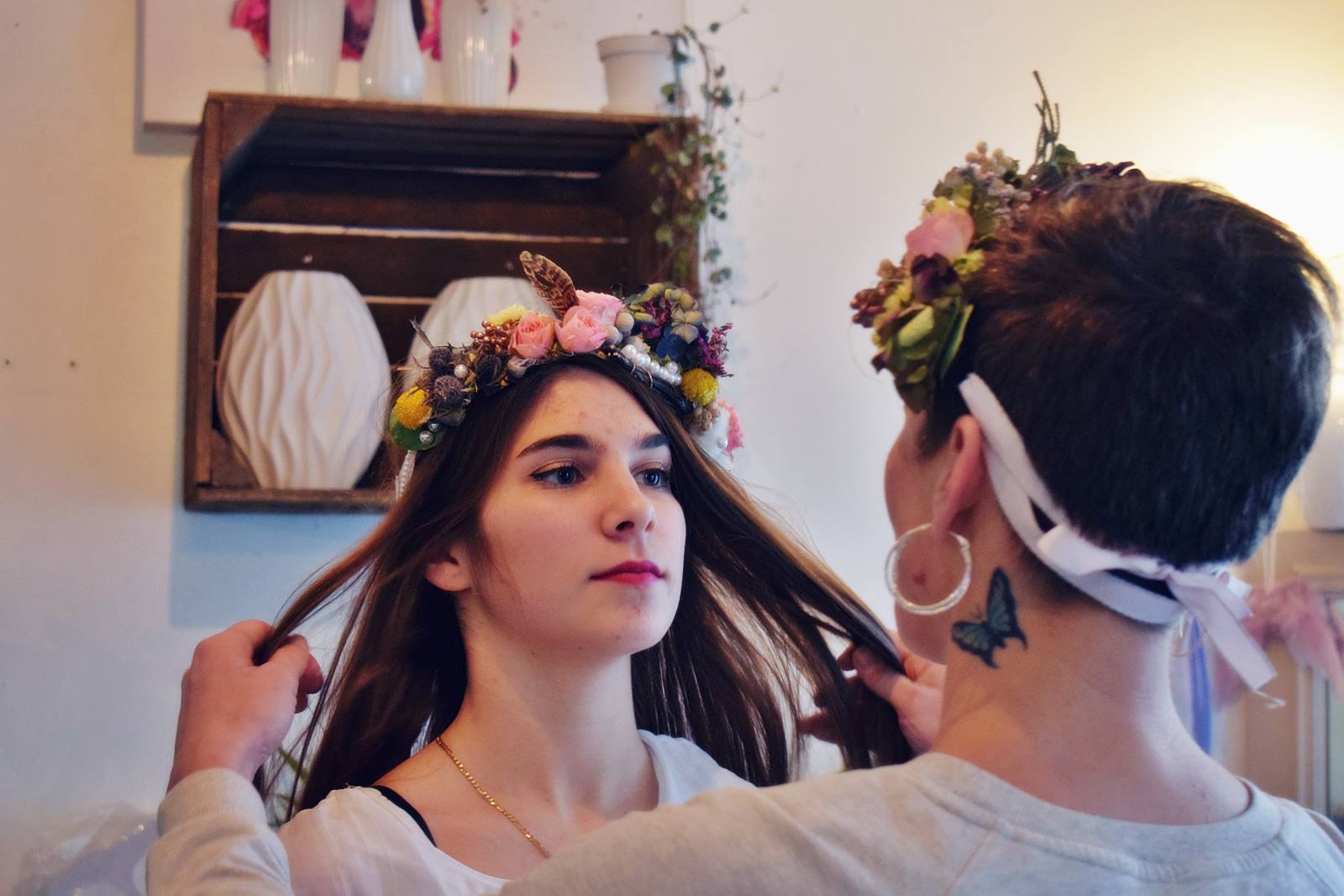 Atelier couronnes fleur photos chateaubriant 30