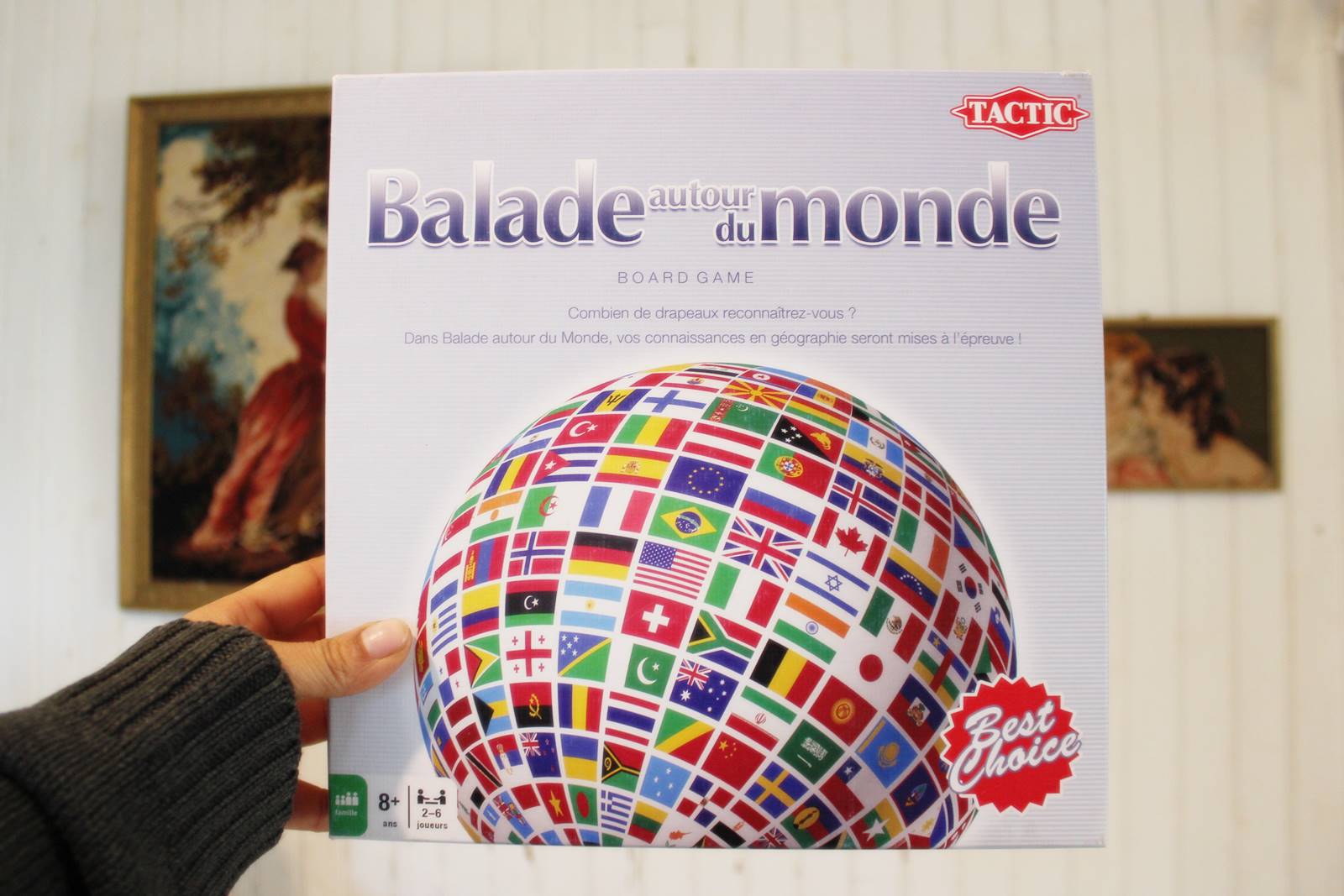 Balade autour du monde tactic