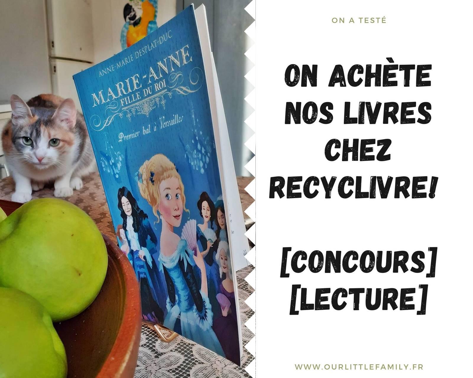 Concours recyclivre avis