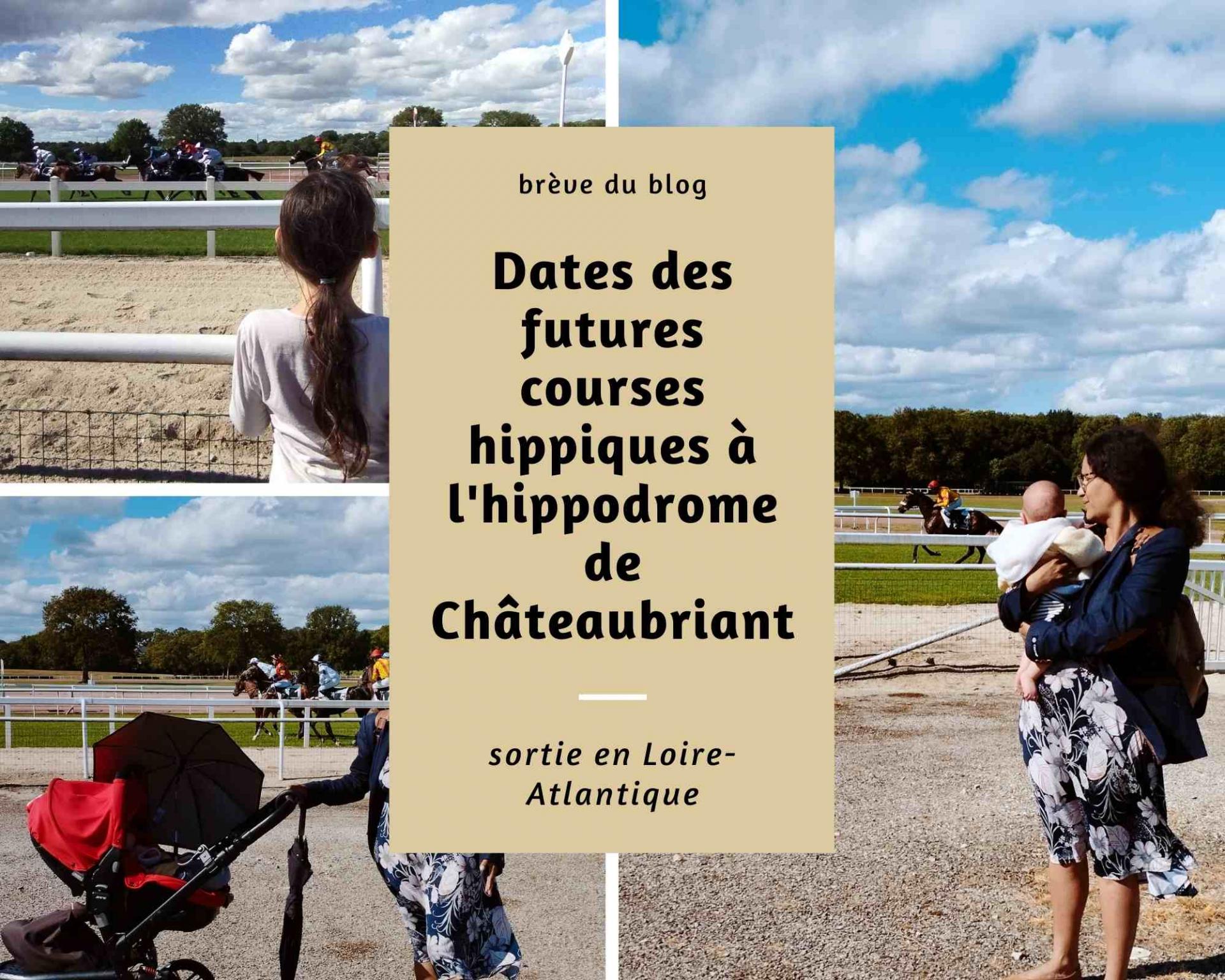 Dates des futures courses hippiques a l hippodrome de chateaubriant