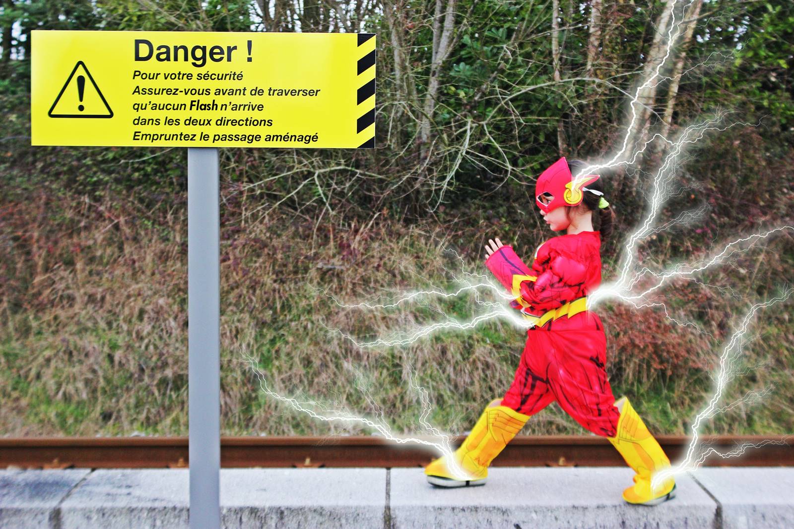 Flash cosplay comics deguiseteste final