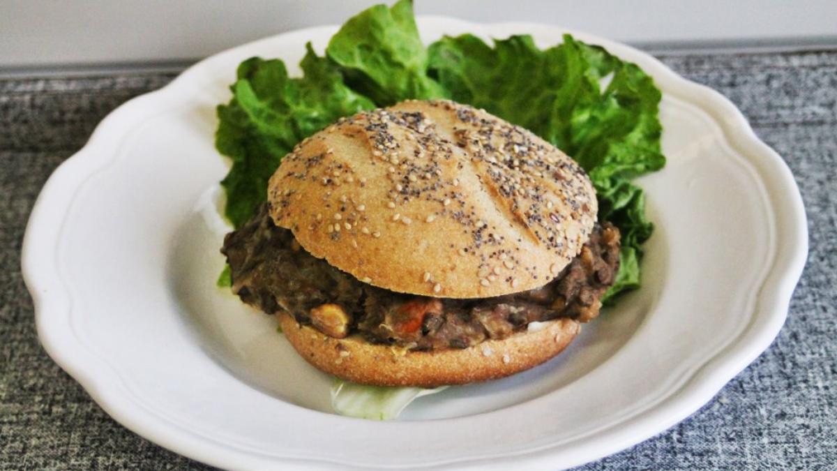 Hamburger vegetarien zero waste 6