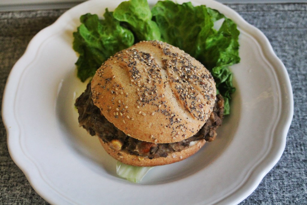 Hamburger vegetarien zero waste 8