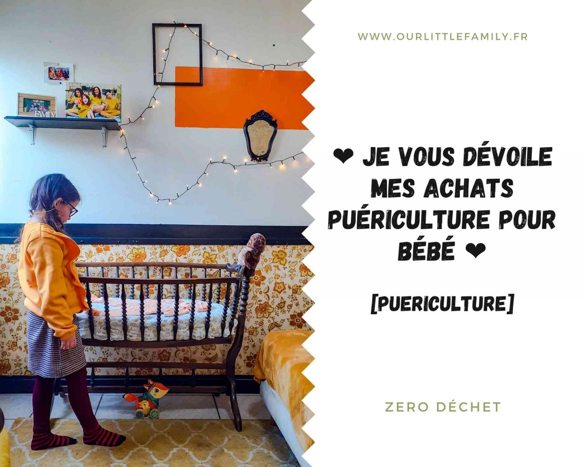 Je vous devoile mes achats puericulture pour bebe 1