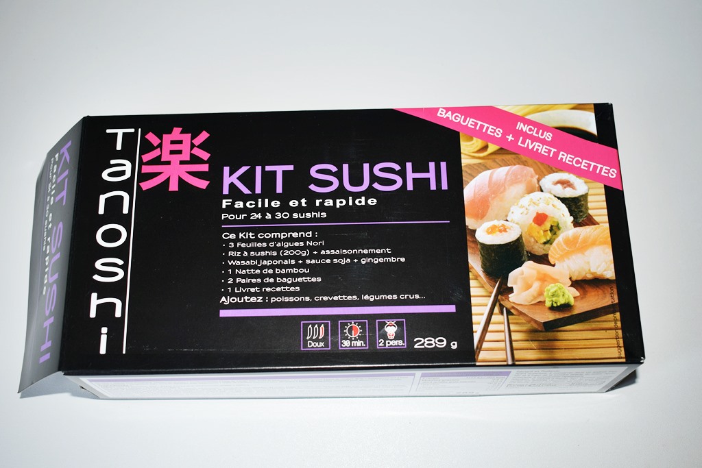J'ai testé le Kit Sushi de Tanoshi