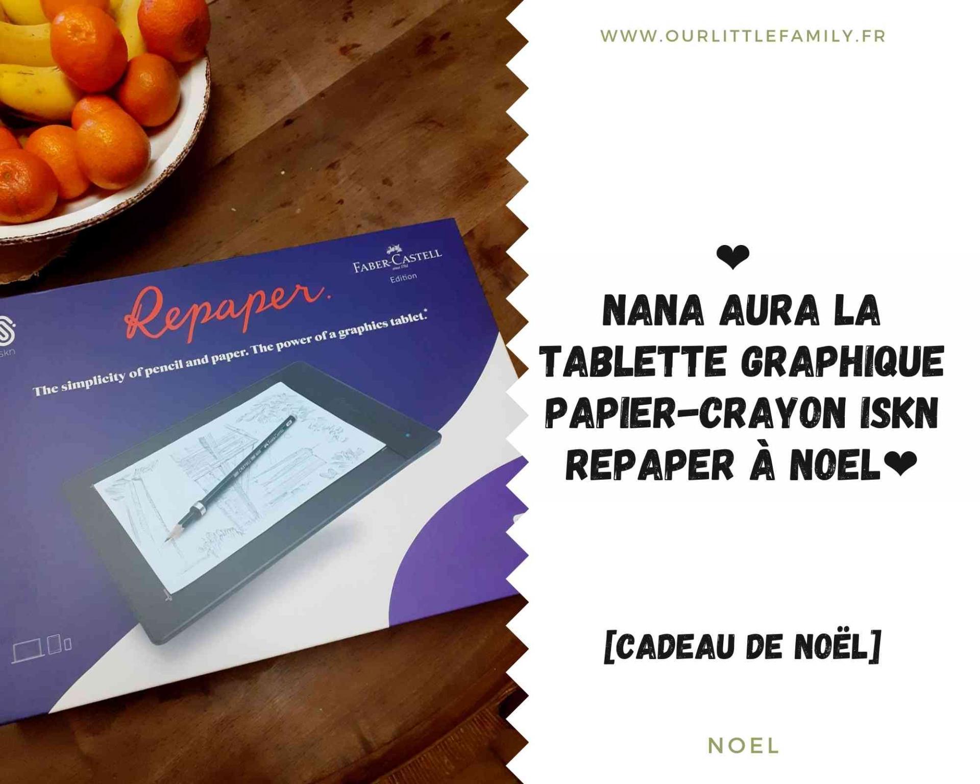 La tablette graphique papier crayon iskn repaper