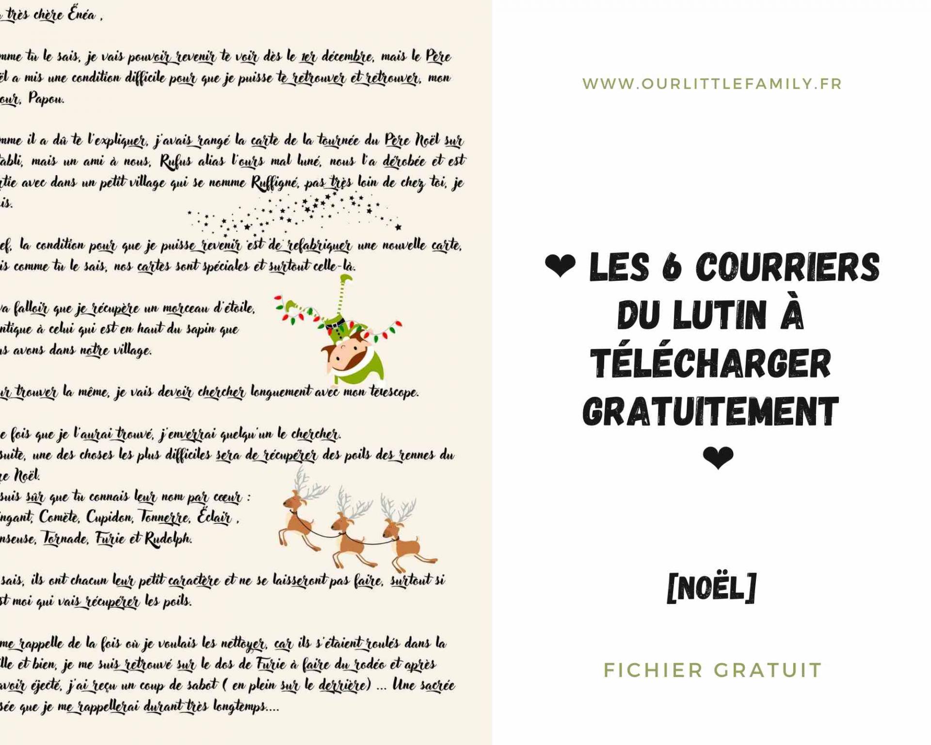 Les 6 courriers du lutin a telecharger gratuitement