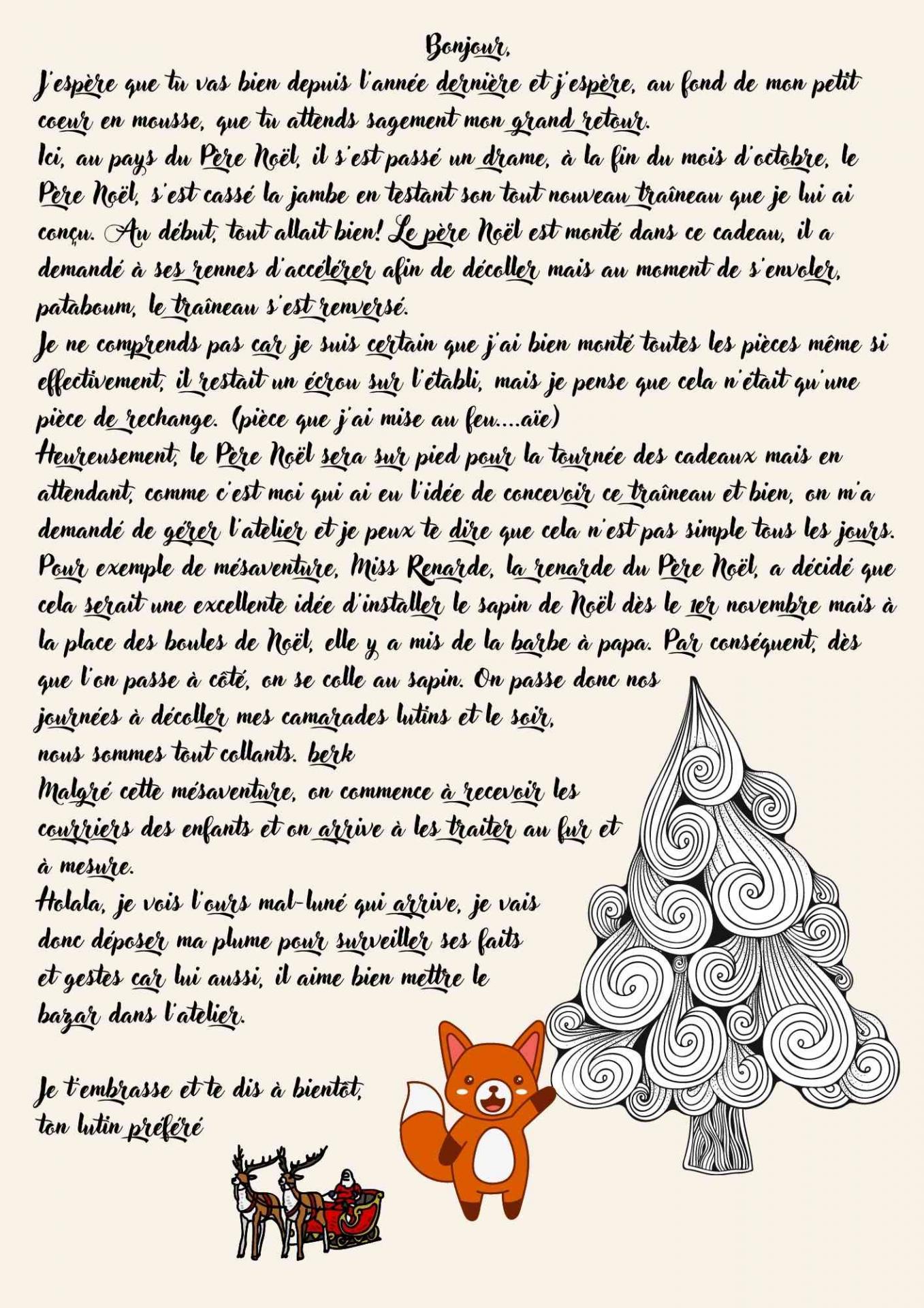 Lettre du lutin 1