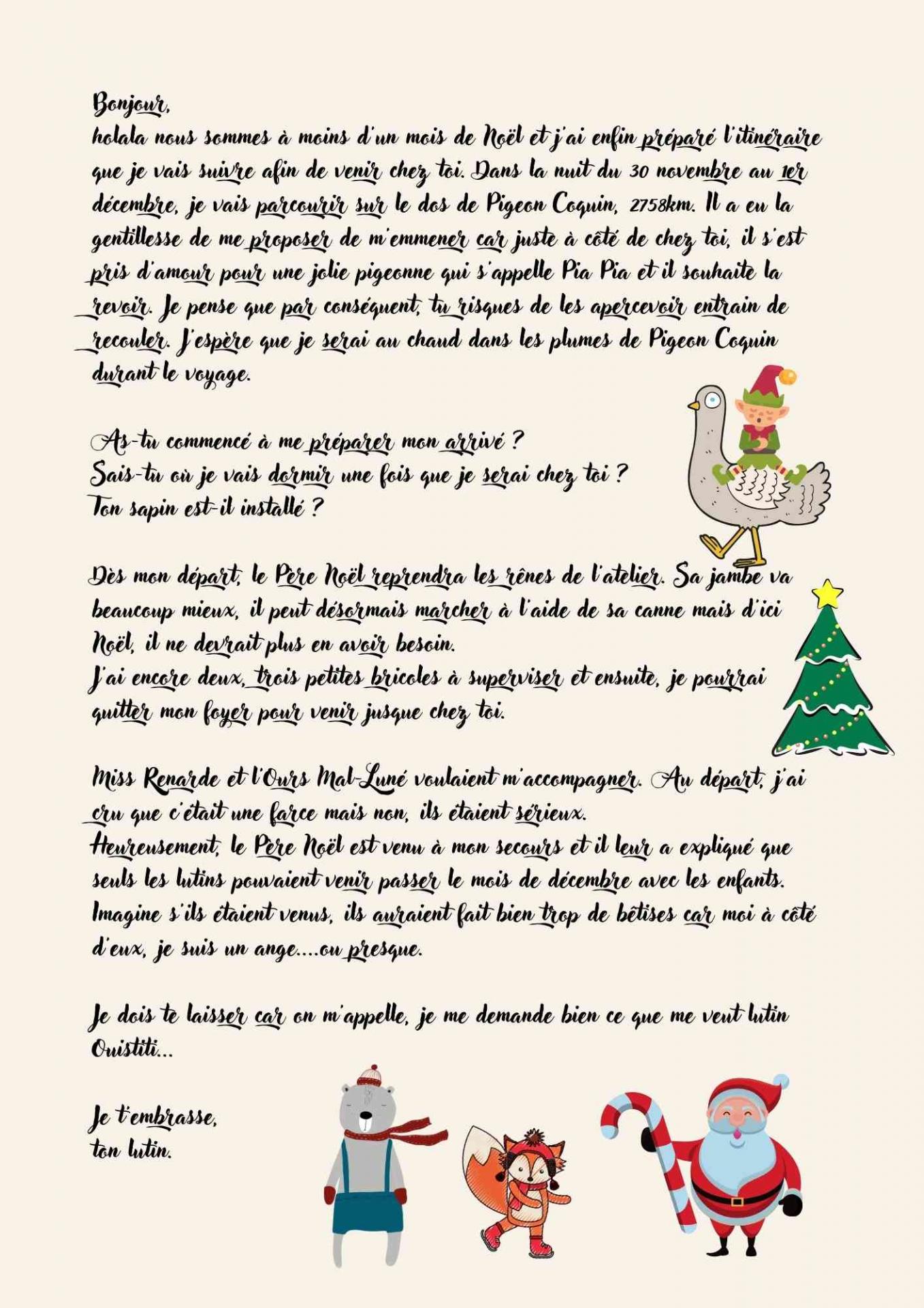 Lettre du lutin 7