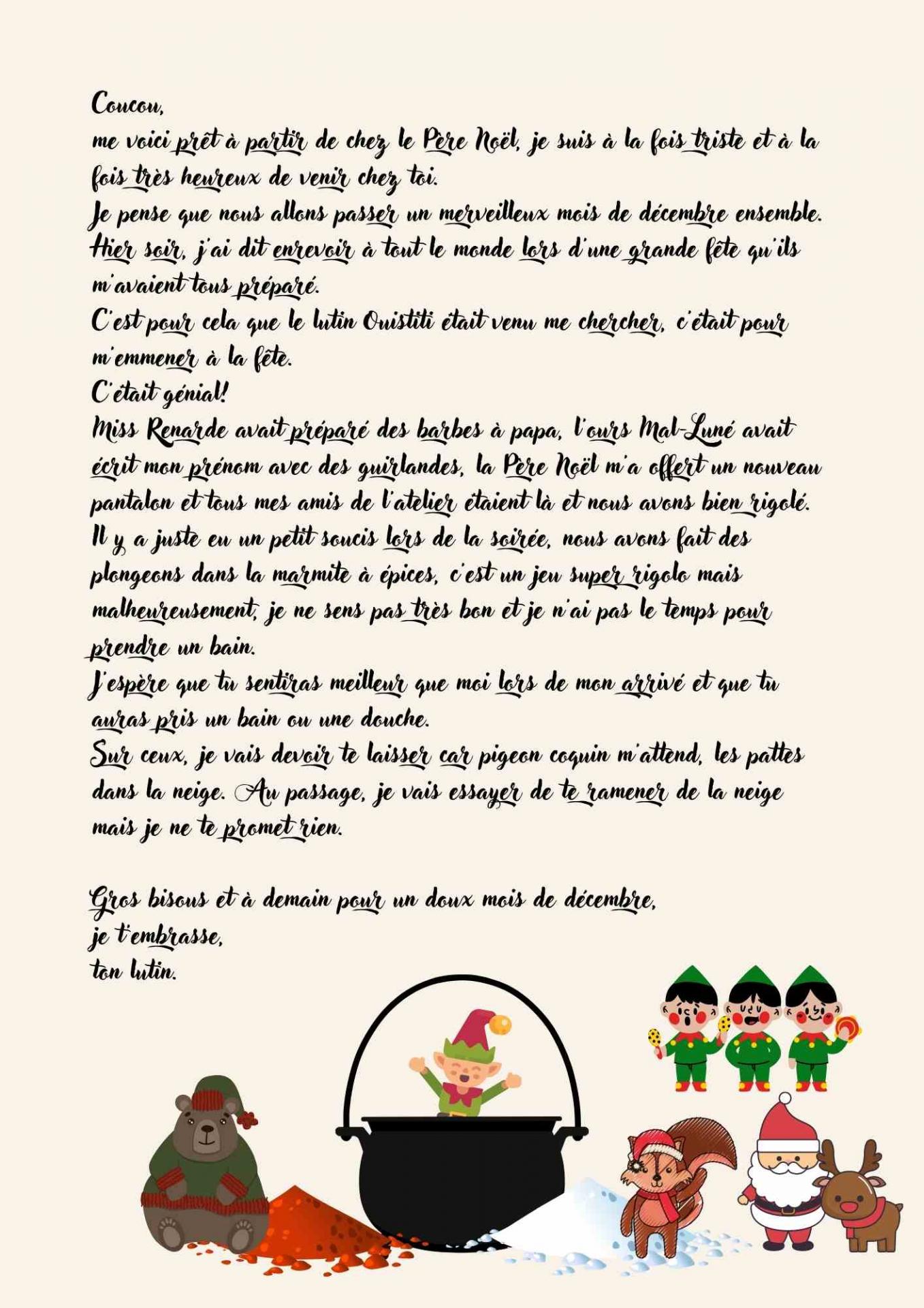 Lettre du lutin 8