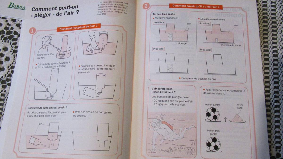 Manuel ce2 science technologie chimie bordas ief 9