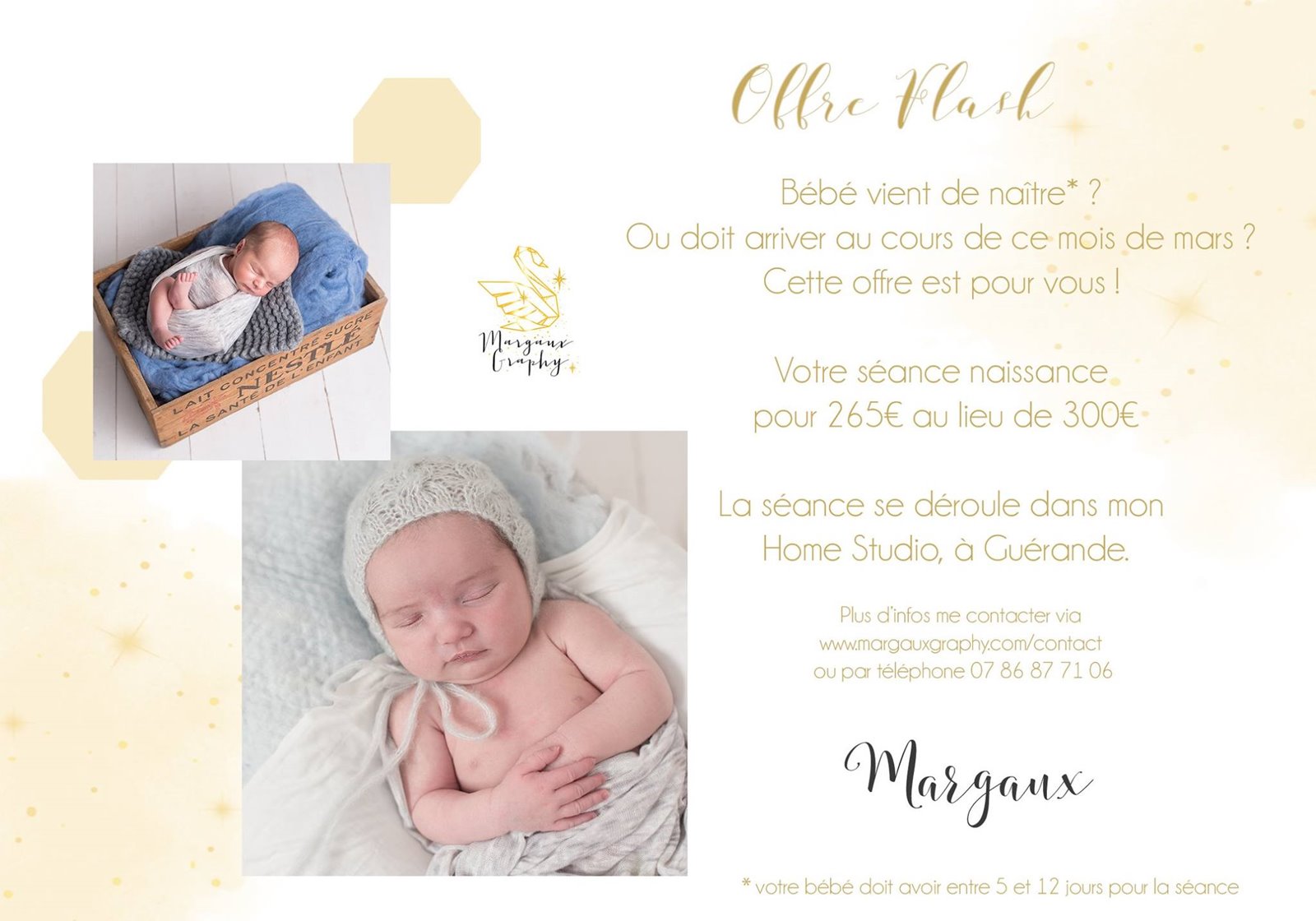 Margaux graphy interview offre flash