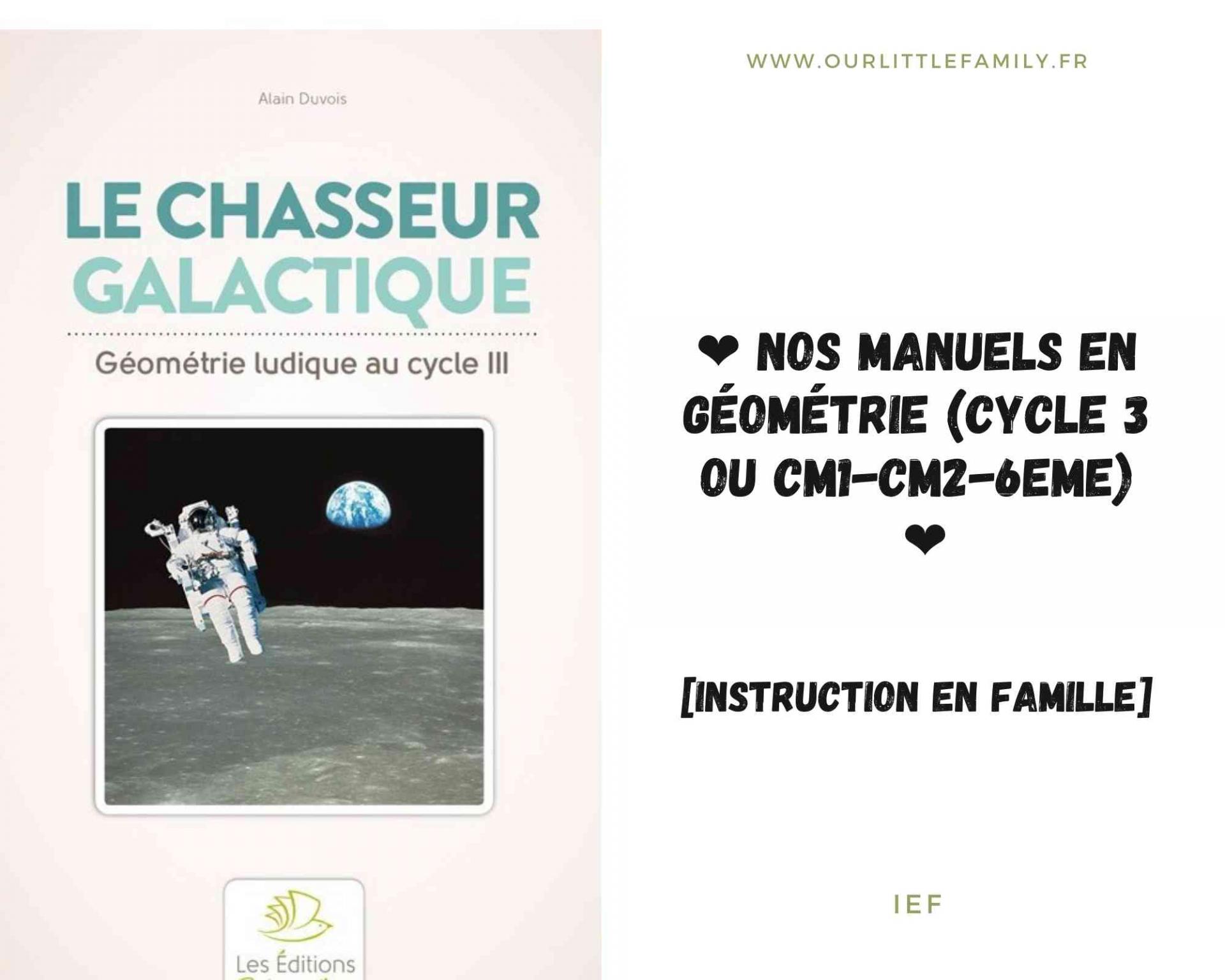 Nos manuels en geometrie cycle 3 ou cm1 cm2 6eme