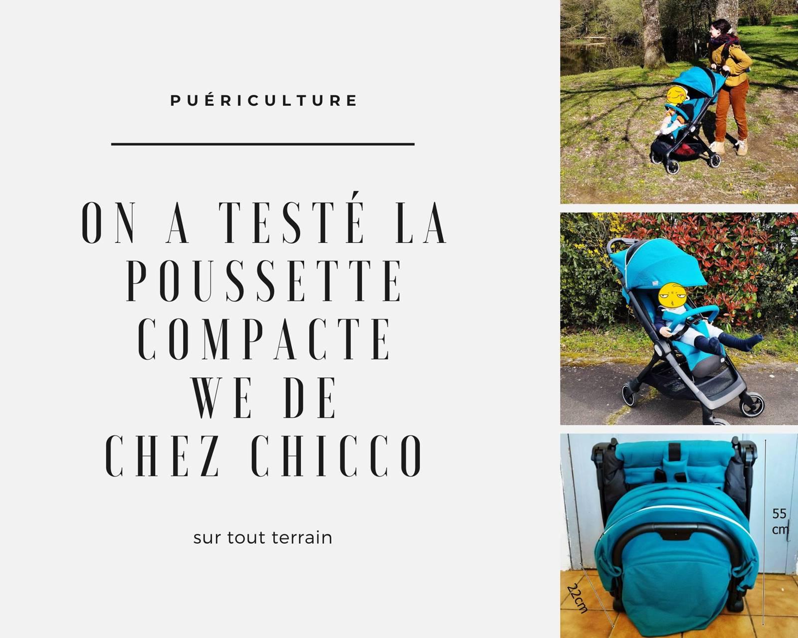 On a testé la poussette compacte We de chez Chicco