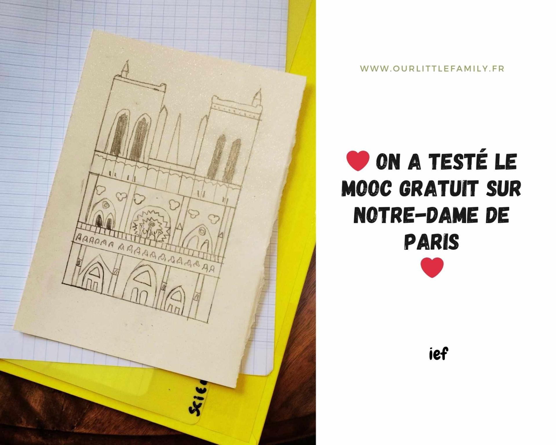 On a teste le mooc gratuit sur notre dame de paris