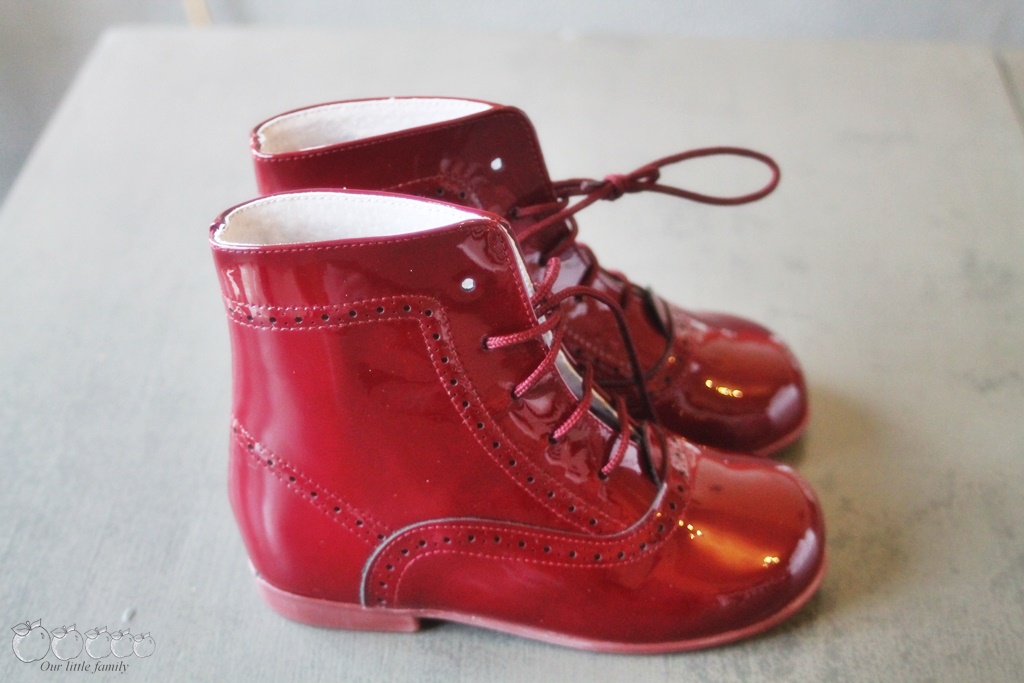 Pisamonas bottines rouge