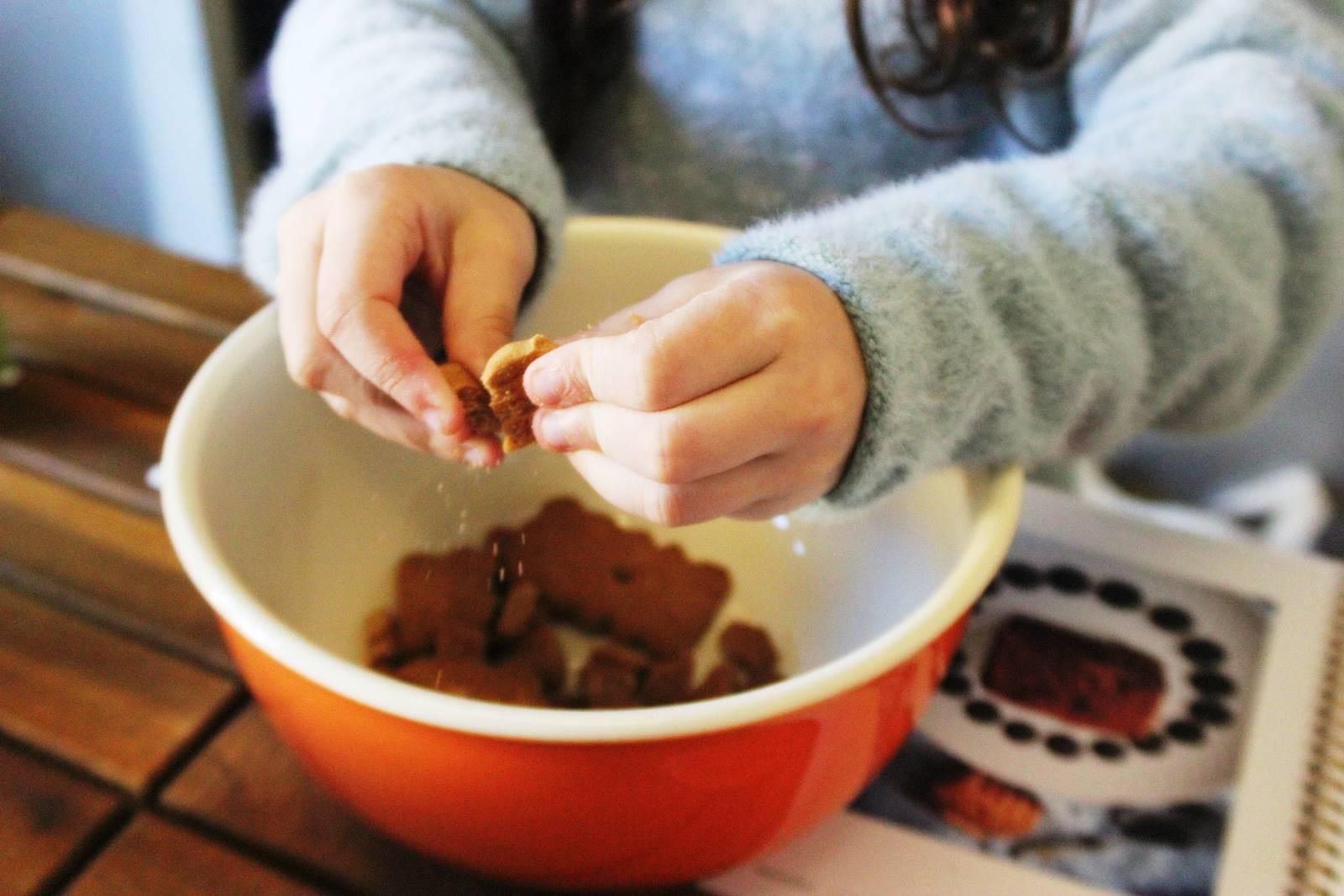 Recette fondant chocolat sans cuisson au speculoos hameaux bioimg 8459