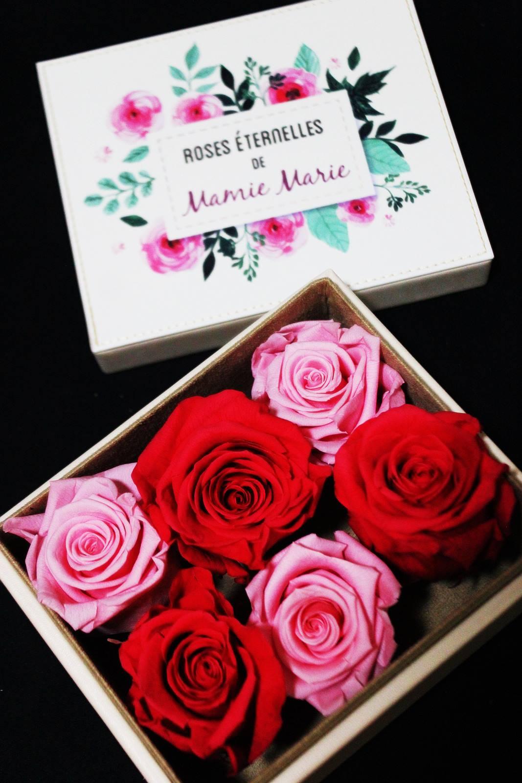 Roses eternelles cadeau com 1rose 3