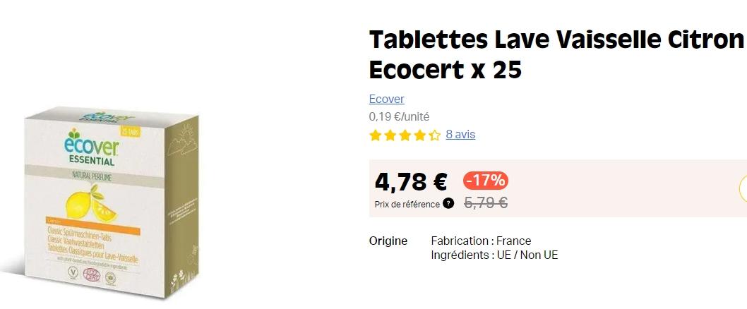 Tablette ecovert