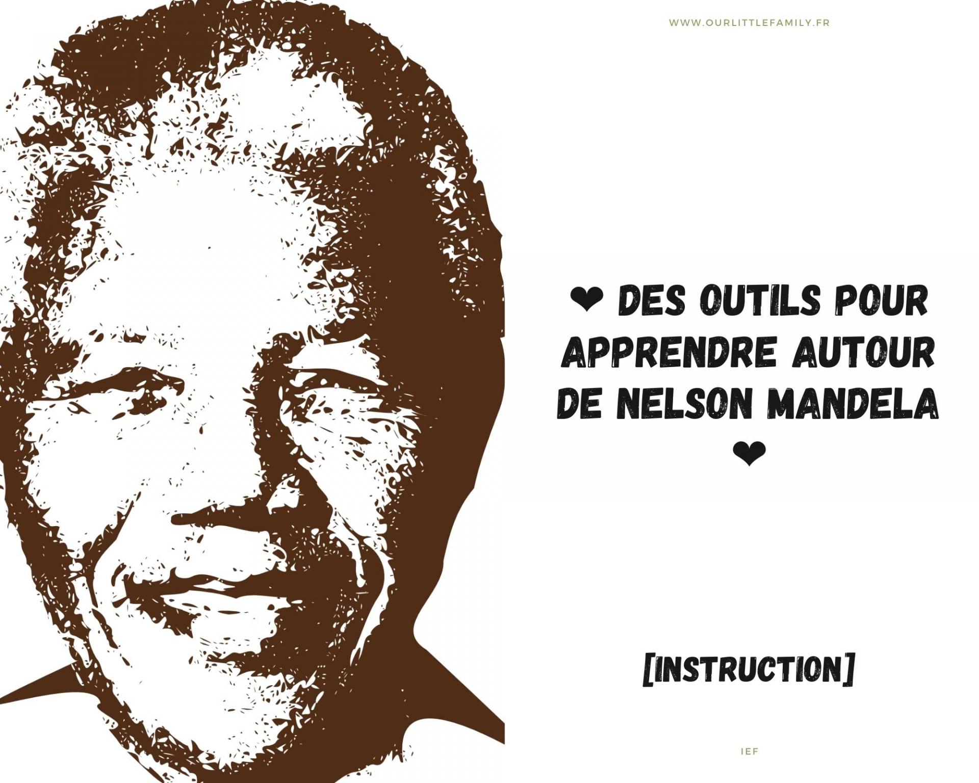 instruction autour de Nelson Mandela