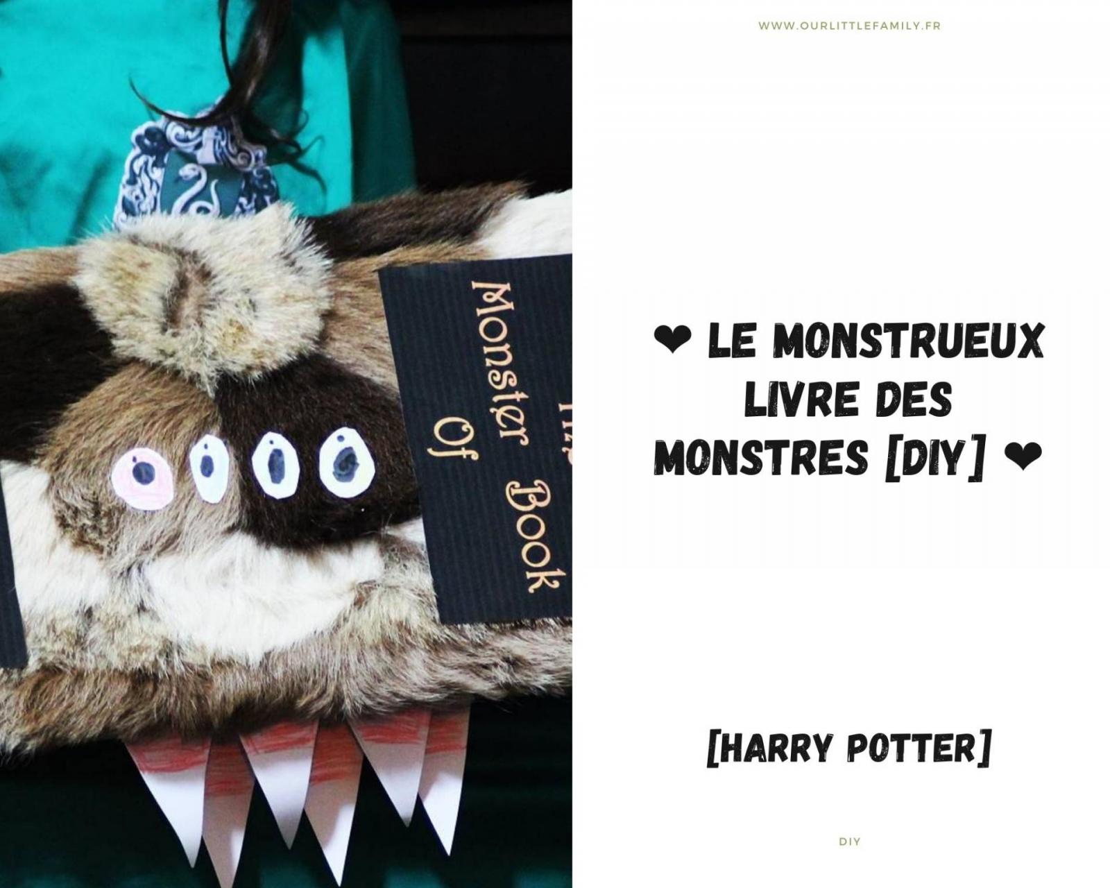 Le monstrueux livre des monstres [DIY HARRY POTTER]