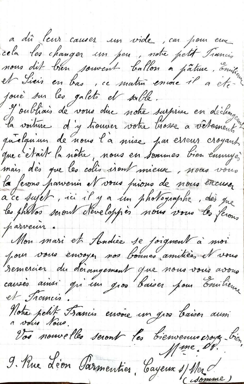 Une lettre d aout 1940 ou petit temoignage d une civile durant la seconde guerre mondialeimg 20230304 134044 1